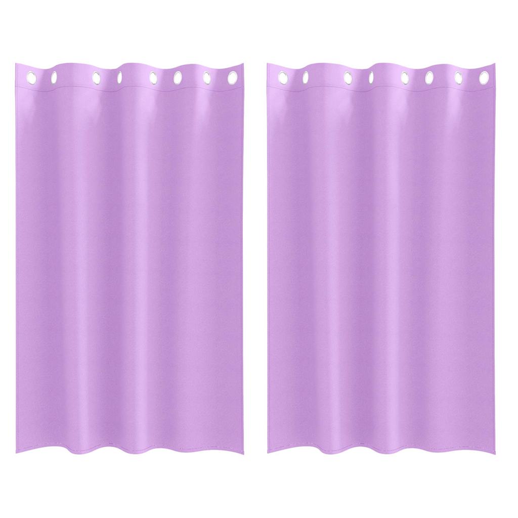 Tende oscuranti Vidaxl con anelli 2 pz viola 175 x 140 cm