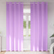 Tende oscuranti Vidaxl con anelli 2 pz viola 225 x 140 cm