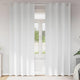 Tende oscuranti Vidaxxl con anelli 2 pezzi bianco puro 260 x 140 cm