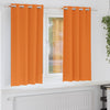 Tende oscuranti VidaXL con anelli 2 pezzi arancione brillante 175 x 140 cm