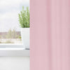 Tende oscuranti VidaXL con anelli 2 pezzi rosa baby 225 x 140 cm