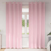 Tende oscuranti Vidaxl con anelli 2 pezzi rosa baby 245 x 140 cm