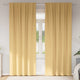 Tende oscuranti Vidaxl con anelli 2 pezzi beige 225 x 140 cm