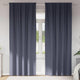 Tende oscuranti Vidaxl con anelli 2 pz antracite 225 x 140 cm