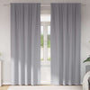 Tende oscuranti Vidaxxl con anelli 2 pz grigio chiaro 260 x 140 cm