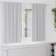 Vidaxxl cortinas opacas con anillas 2 piezas gris claro 175 x 140 cm