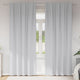 Vidaxl cortinas opacas con anillas 2 piezas gris pálido 260 x 140 cm