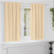Tende oscuranti Vidaxxl con anelli 2 pezzi crema 175 x 140 cm