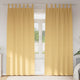 Tende oscuranti Vidaxl con anelli 2 pezzi beige 225 x 140 cm