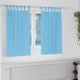 Tende oscuranti con anelli Vidaxl 2 pz azzurro 140 x 140 cm