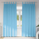Vidaxl tende oscuranti con anelli 2 pz azzurro 245 x 140 cm