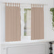 Tende oscuranti VidaXL con anelli 2 pezzi tortora 175 x 140 cm