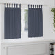 Tende oscuranti Vidaxl con anelli 2 pz antracite 140 x 140 cm