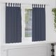 Tende oscuranti Vidaxl con anelli 2 pz antracite 175 x 140 cm