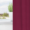 VidaXL cortinas opacas con anillas 2 uds rojo vino 225 x 140 cm