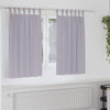 Tende oscuranti Vidaxxl con anelli 2 pezzi grigio metallo 140 x 140 cm