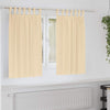 Vidaxl zwart-out gordijnen met ringen 2 pcs crème 140 x 140 cm