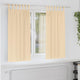 Tende oscuranti Vidaxxl con anelli 2 pezzi crema 175 x 140 cm
