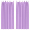Tende oscuranti Vidaxl con anelli 2 pz viola 245 x 140 cm