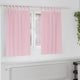 VidaXL cortinas opacas con anillas 2 piezas rosa bebé 140 x 140 cm
