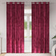 Tende in velluto VidaXL 2 pezzi rosso vino 260 x 140 cm velluto