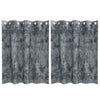 Tende in velluto VidaXL 2 pezzi grigio argento 140 x 140 cm velluto