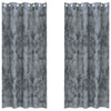 Tende in velluto VidaXL 2 pezzi grigio argento 225 x 140 cm velluto