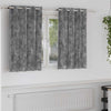 Tende in velluto VidaXL con tende 2 pezzi grigio 140 x 140 cm velluto