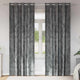 Tende in velluto VidaXL con tende 2 pezzi grigio 225 x 140 cm velluto