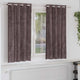 Tende in velluto VidaXL con tende 2 pezzi marrone 175 x 140 cm velluto