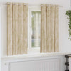 Tende in velluto VidaXL con tende 2 pezzi crema 175 x 140 cm velluto