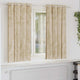 Tende in velluto VidaXL con tende 2 pezzi crema 175 x 140 cm velluto