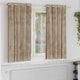 Tende in velluto VidaXL 2 pezzi champagne 175 x 140 cm velluto