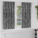 Tende in velluto VidaXL con tende 2 pezzi grigio 175 x 140 cm velluto