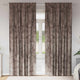 Vidaxl velvet gordijnen 2 pcs cappuccino 225 x 140 cm fluweel