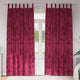 Tende in velluto VidaXL 2 pezzi rosso vino 245 x 140 cm velluto