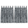 Vidaxl velvet gordijnen 2 pcs zilvergrijs 140 x 140 cm fluweel