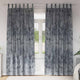 Tende in velluto VidaXL 2 pezzi grigio argento 245 x 140 cm velluto