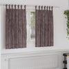 Tende in velluto VidaXL con tende 2 pezzi marrone 140 x 140 cm velluto