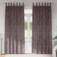 Tende in velluto VidaXL con tende 2 pezzi marrone 245 x 140 cm velluto