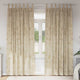 Tende in velluto VidaXL con tende 2 pezzi crema 245 x 140 cm velluto