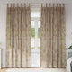 Tende in velluto VidaXL 2 pezzi champagne 245 x 140 cm velluto
