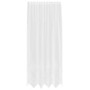 Vidaxx cortina de encaje con cortinas flores blanco 220x150cm poliéster