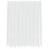 Vidaxl kantgordijn met gordijnen bloemen wit 200 x 300 cm polyester