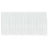 Vidaxx cortina de encaje con cortinas flores blanco 180 x 500 cm poliéster