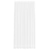 Vidaxx cortina de encaje con cortinas flores blanco 280 x 200 cm poliéster