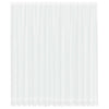 Vidaxx cortina de encaje con cortinas flores blanco 260 x 400 cm poliéster