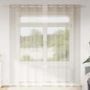 Tenda in voile Vidaxl con tende 2 pezzi sabbia 260 x 140 cm poliestere