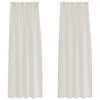 Tenda in voile Vidaxl con tende 2 pezzi crema 225 x 140 cm poliestere