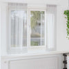 Vidaxx cortina de gasa 2 piezas gris claro 175 x 140 cm poliéster
